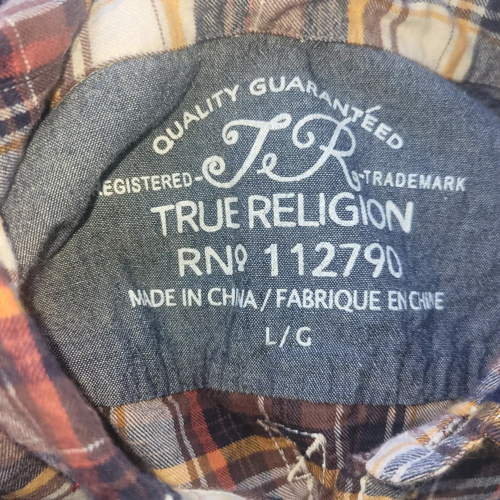 True Religion long sleeve shirt